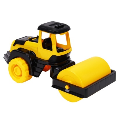 Трактор-каток чёрно-жёлтый Т7044